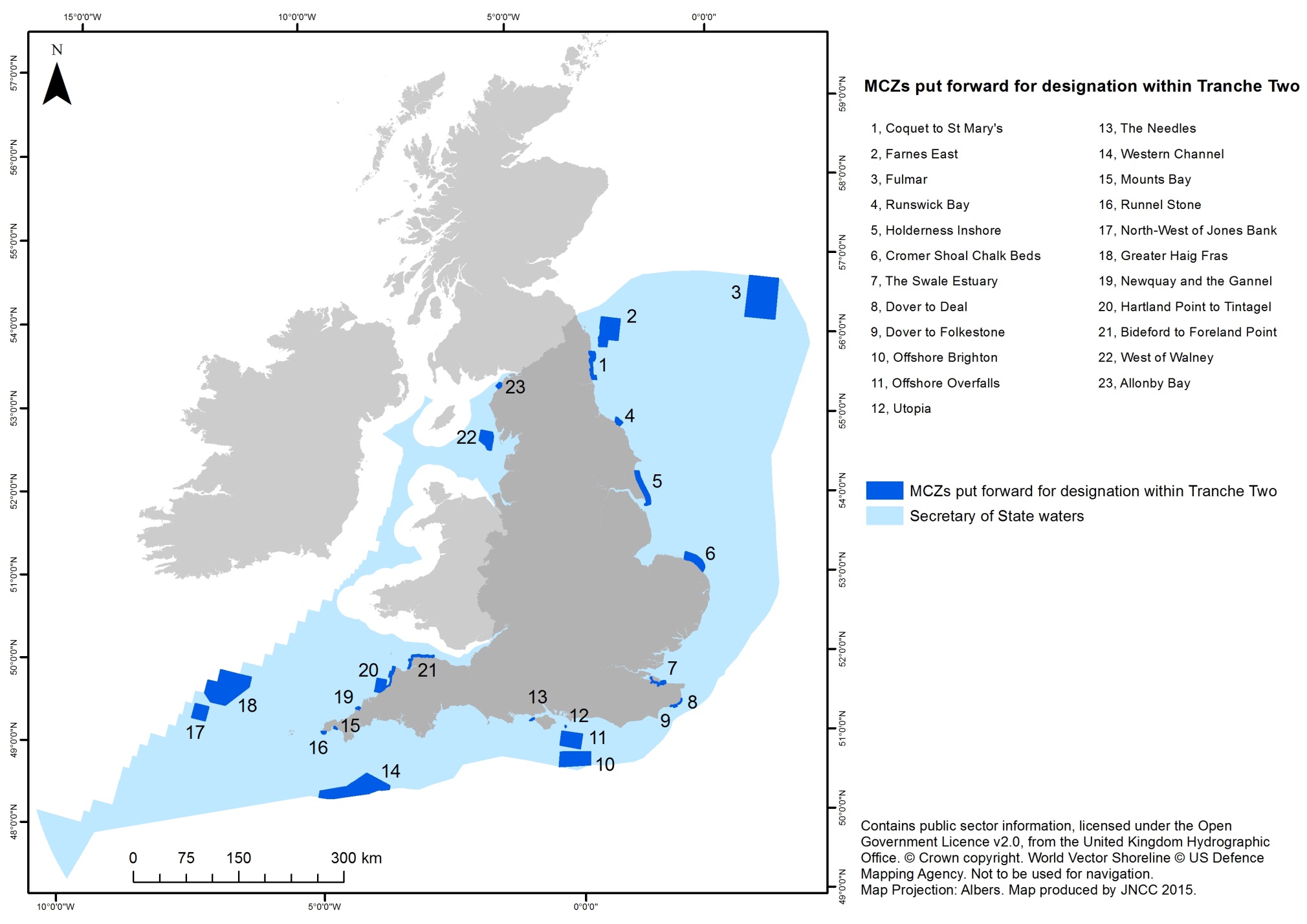 Second tranche of Marine Conservation Zones designated