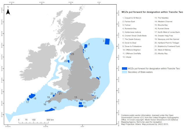 Second tranche of Marine Conservation Zones designated